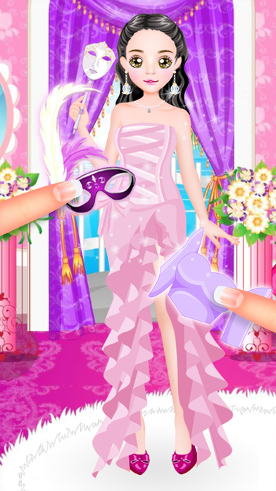 Prom Night Girls Dress Up Games screenshot 2