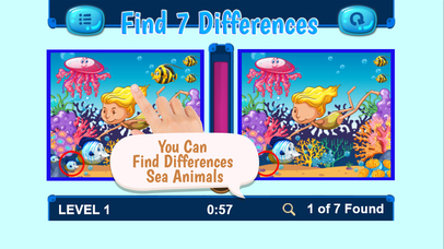 Zoo Animal Find Differences Puzzle Game screenshot 2