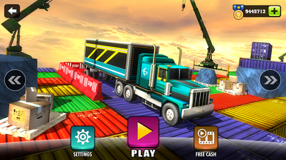 Hard Driving Truck simulator - Dangerous Tracks screenshot 2