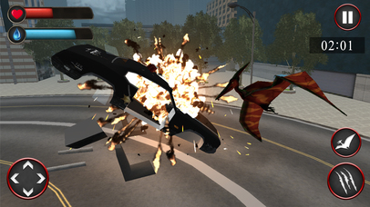 Pterodactyl Simulator: Dinosaurs in the City! screenshot 2
