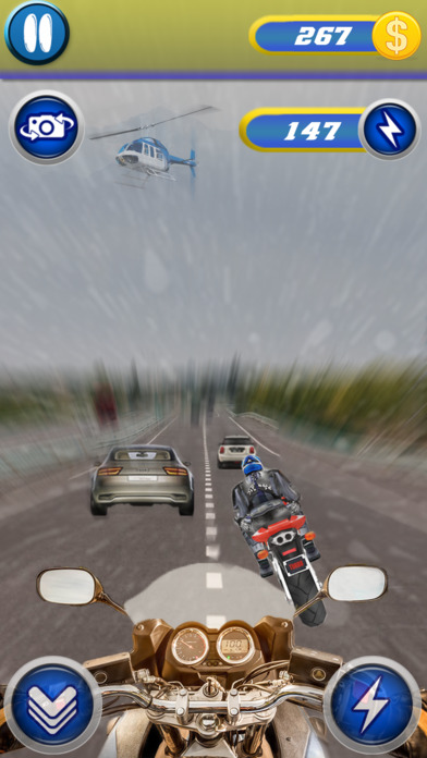 Highway Rider City Motor Racing 3D screenshot 3