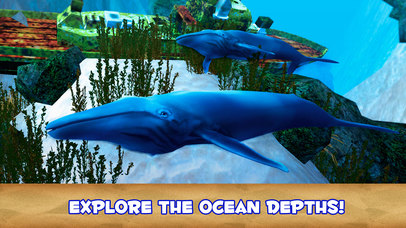 Blue Whale Survival Simulator 3D screenshot 2