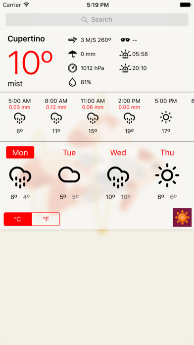 Weather Conditions screenshot 2
