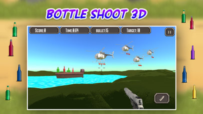 Bottle Shoot 3D : Sniper Shooting screenshot 3
