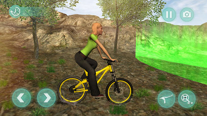 Crazy Uphill Bicycle - BMX  Mountains Rider screenshot 2