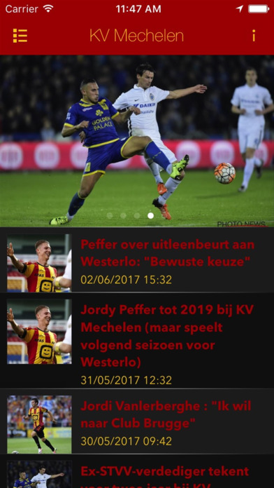 Voetbalnieuws - Mechelen screenshot 4