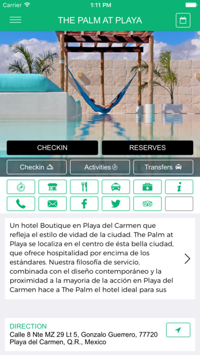 Hotel The Palm at Playa screenshot 2