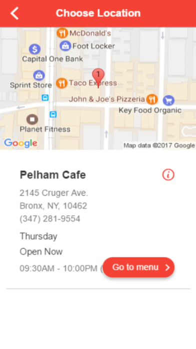 Pelham Cafe screenshot 2