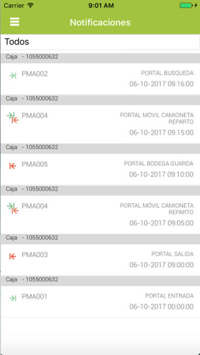 MegaArchivos RFID screenshot 2