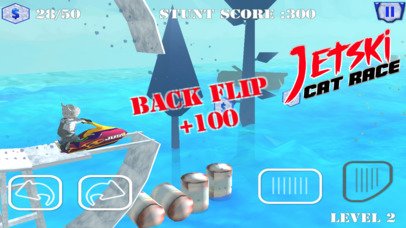 Jet Ski Cat Race screenshot 3