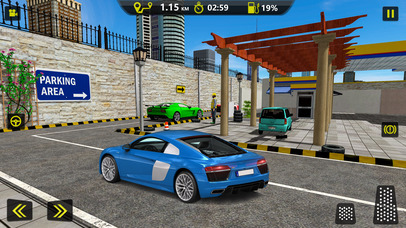 Gas Station Car Parking Sim 3D screenshot 3