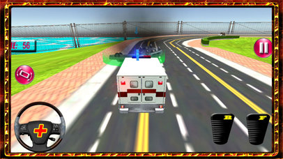 Ambulance Rescue Car : City Traffic Drive - Pro screenshot 3