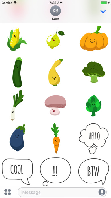 Veggie Emojis screenshot 3