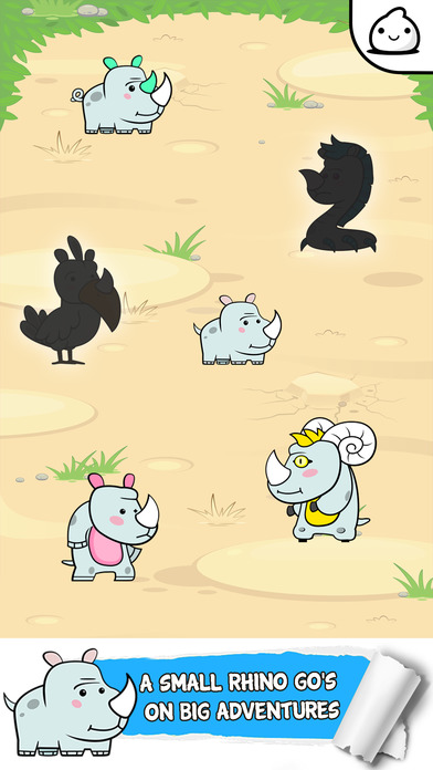 Rhino Evolution - Clicker Game screenshot 2