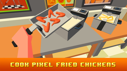 Chicken Buffalo Wings Cooking Simulator screenshot 2