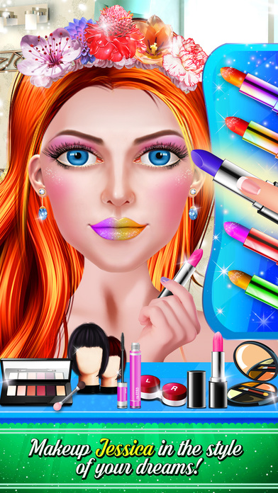 Makeup Artist: Lipstick Design Salon screenshot 4