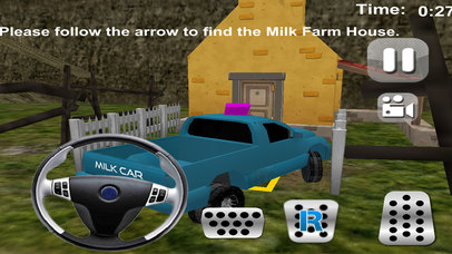 Factory Milk Delivery Van Simulator screenshot 2
