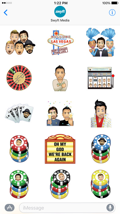 BSB Las Vegas Stickers & GIFs by Backstreet Boys screenshot 3