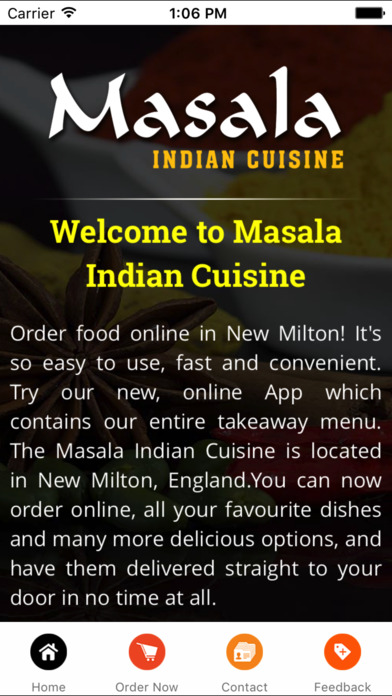 Masala Indian Cuisine New Milton screenshot 2