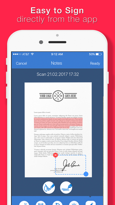 PDF Scanner App Pro - Document File Scan Signature screenshot 3