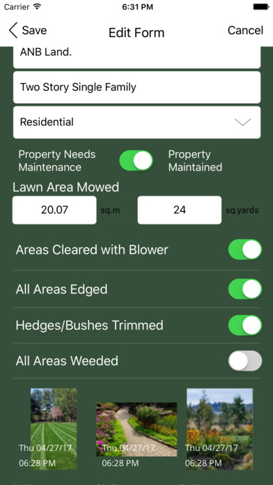 Landscape Maintenance App screenshot 3