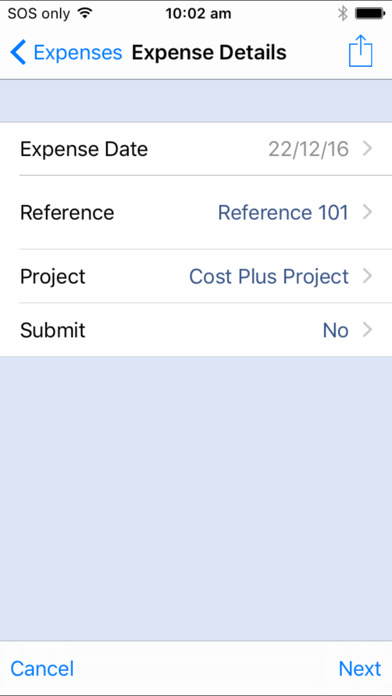 Expenses 9.08.02 screenshot 2