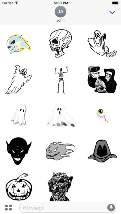 Paranormal Ghost Stickers screenshot 2