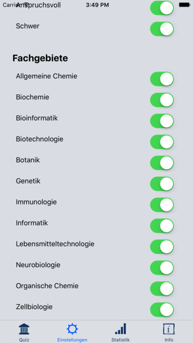BioScienceQuiz screenshot 3