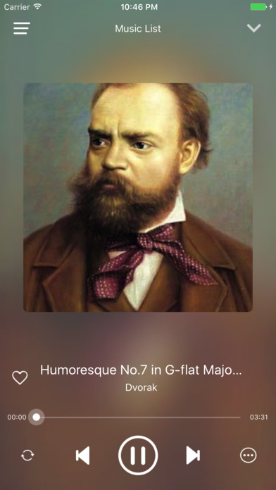 Dvorak-Classic Music screenshot 2