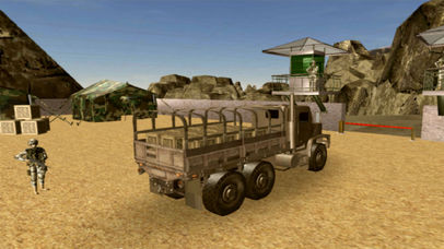 Offroad Army Truck Driver - US Military Commandos screenshot 2