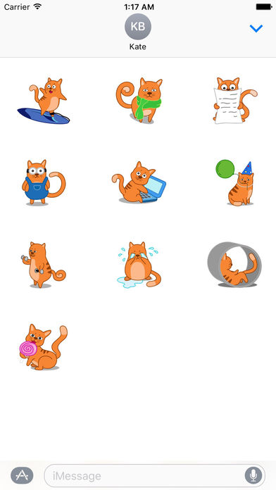 Many Cute Cats Sticker Pack screenshot 3