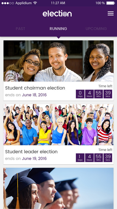 Election App screenshot 2