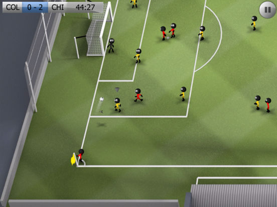 Screenshots of Stickman Soccer for iPad