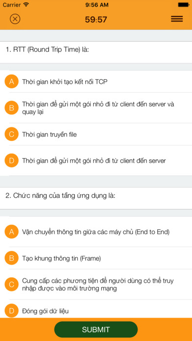 Trắc Nghiệm PTIT screenshot 3