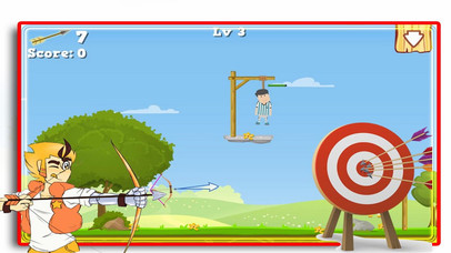 Bow Shoot Rescue Game screenshot 2