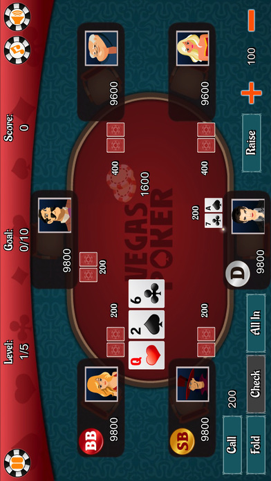 Vegas Texas Poker. screenshot 2