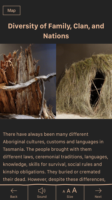QVMAG First Tasmanians - Our Story screenshot 3