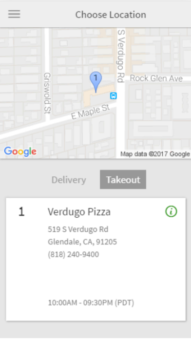 Verdugo Pizza screenshot 2