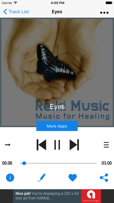 Reiki Music Audio screenshot 2
