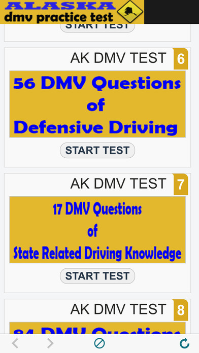 alaska dmv practice test screenshot 4