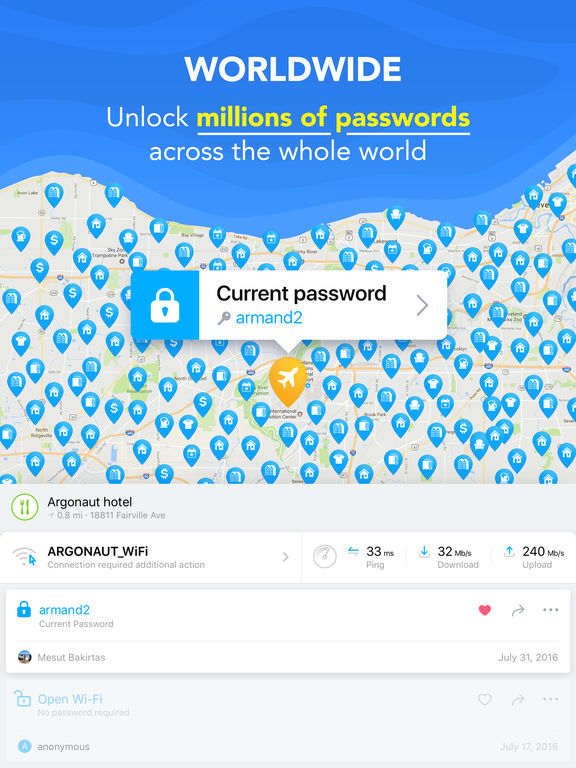 wifi map pro passwords