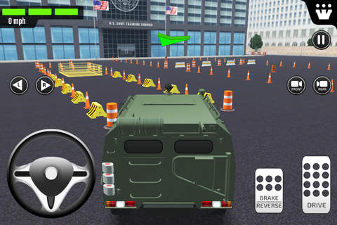 Emergency Car Driving Simulator screenshot 4