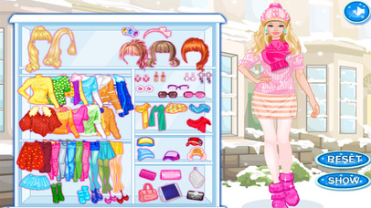 lala s'habille pour l'hiver - jeux de filles screenshot 3