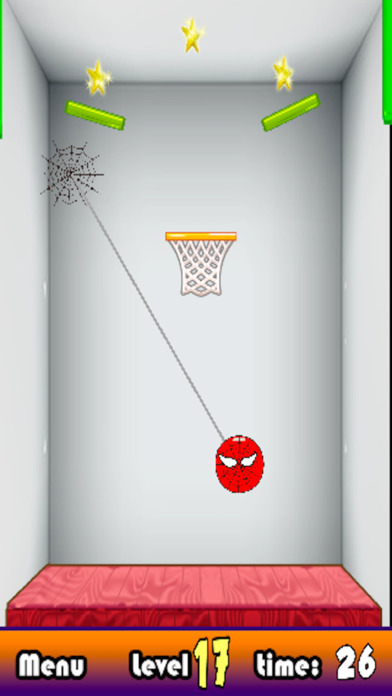 Spider Basketball Game screenshot 2