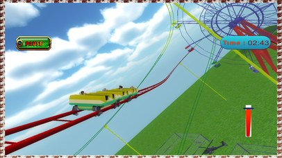 Extreme Roller Coaster : Ultimate Racing 3D - Pro screenshot 2