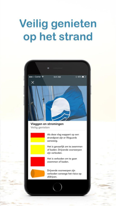 Strandveiligheid App screenshot 4