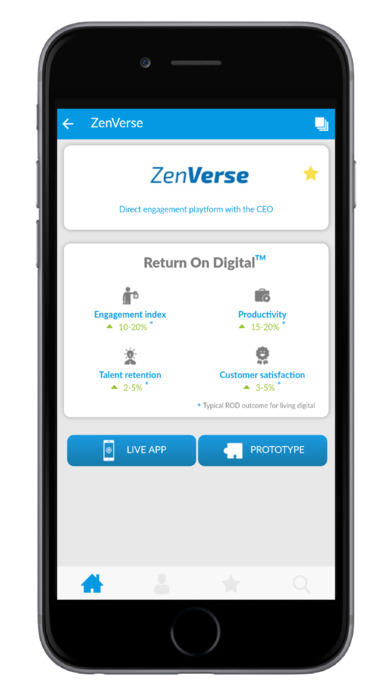 Zensar Return on Digital™ screenshot 3