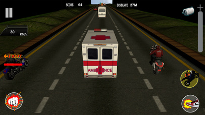 Highway Stunt Bike Fight screenshot 2