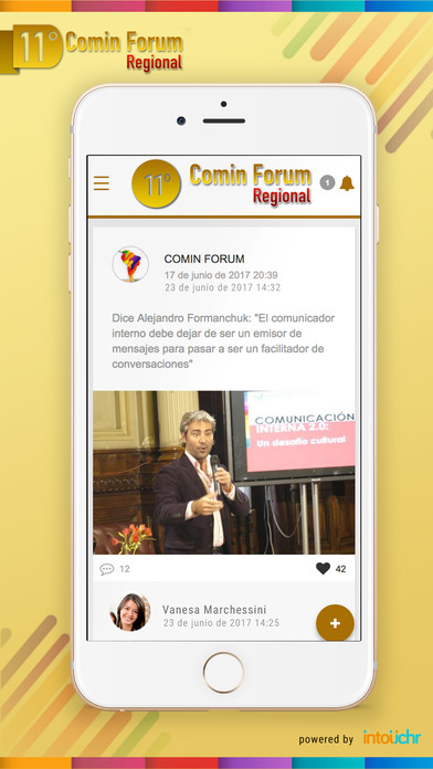 Comin Forum Regional screenshot 2