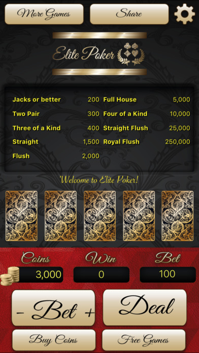 Elite Poker screenshot 2